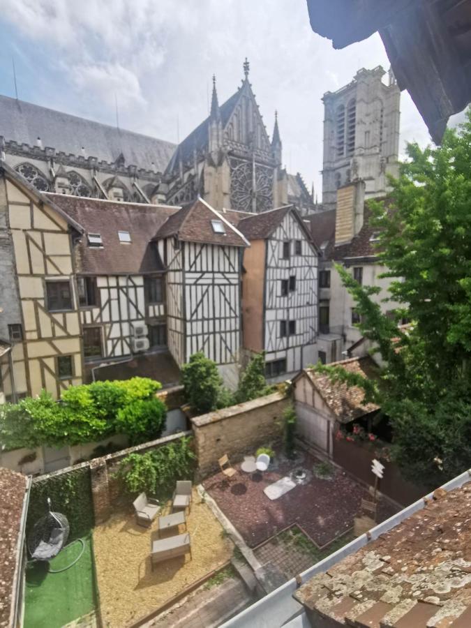 La Marmotte De La Cathedrale - Calme - Jardin Apartment Troyes Exterior photo